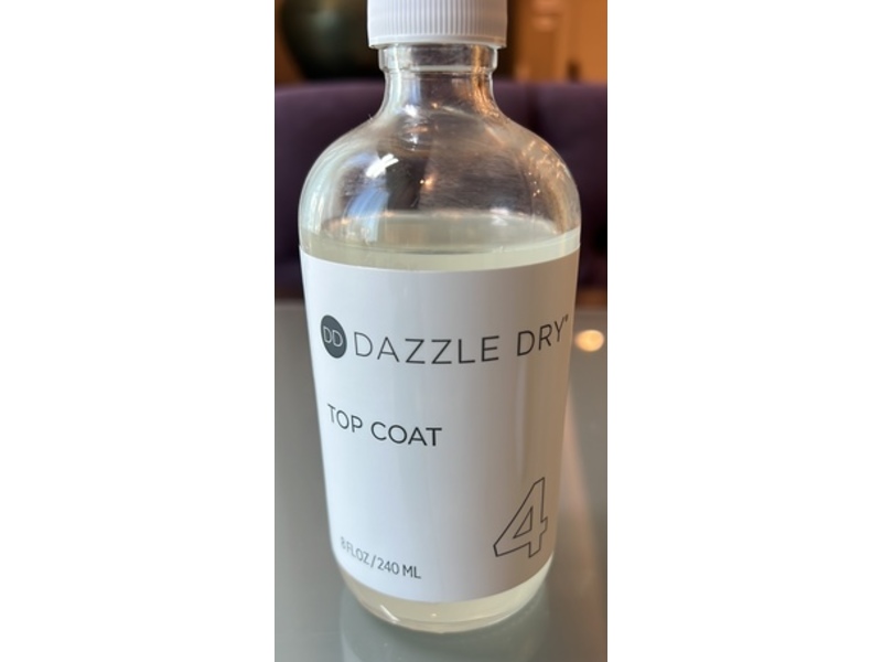 Dazzle Dry Top Coat 4, 8 fl oz/240 mL