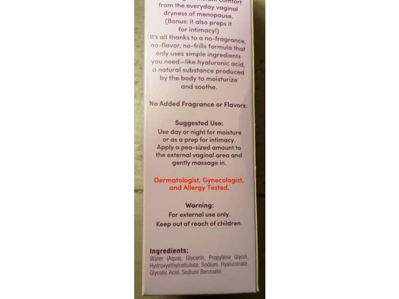 Womaness Daily V Soothe Gel, 4 fl oz/118 mL