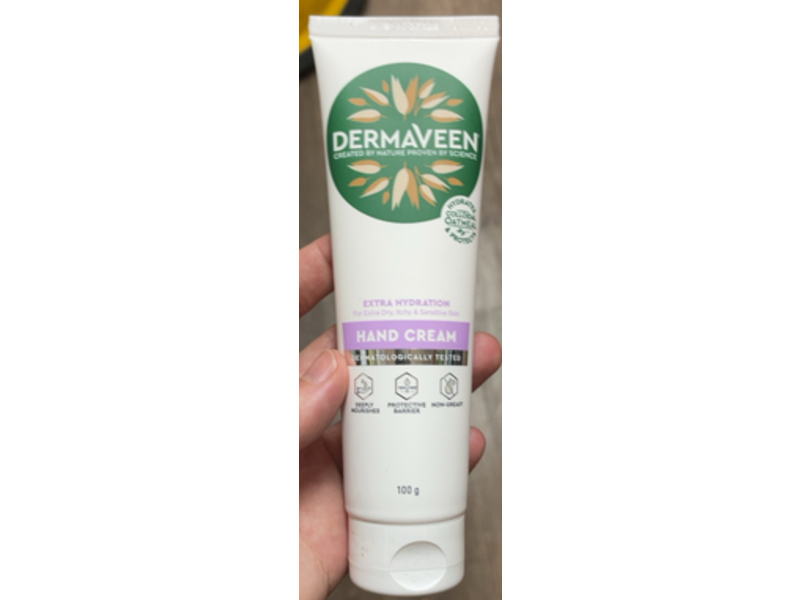 Dermaveen Hand Cream, Colloidal Oatmeal, 100 g