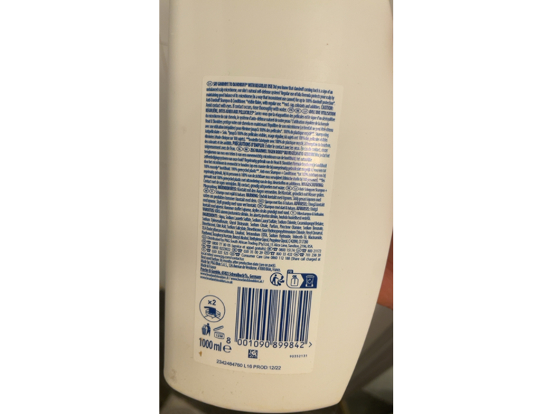 Head & Shoulders 2 In 1 Classic Clean, 1000 mL