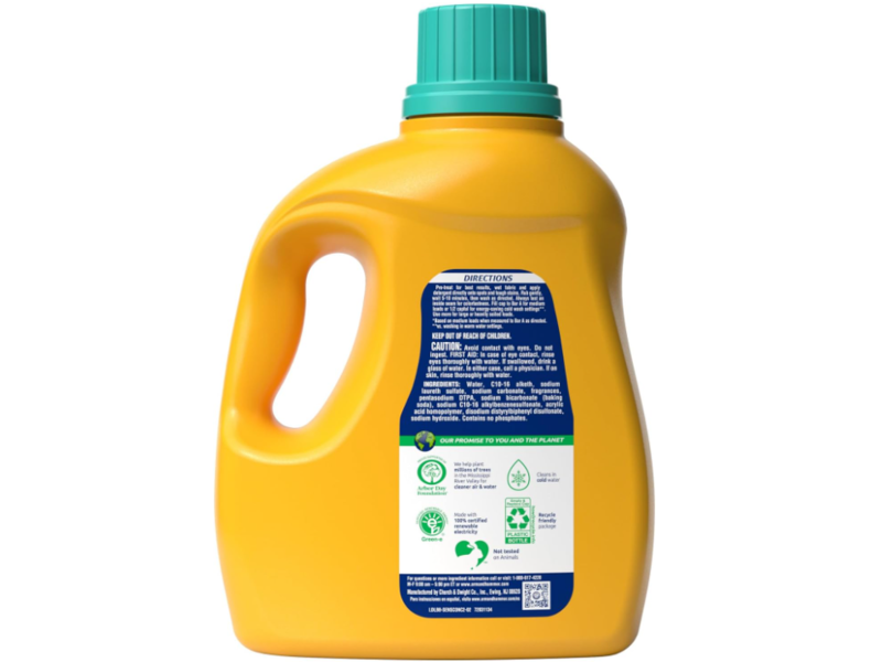 Arm & Hammer Sensitive Skin Plus Fresh Scent Liquid Laundry Detergent, 105 Loads, 105 fl oz/3.1 L