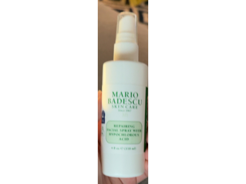 Mario Badescu Skin Care Repairing Facial Spray, Hypochlorous Acid, 4 fl oz/118 mL