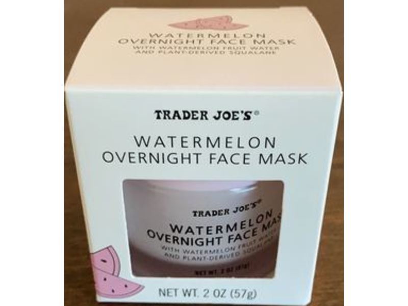 Trader Joe's Overnight Face Mask, Watermelon, 2 oz/57 g