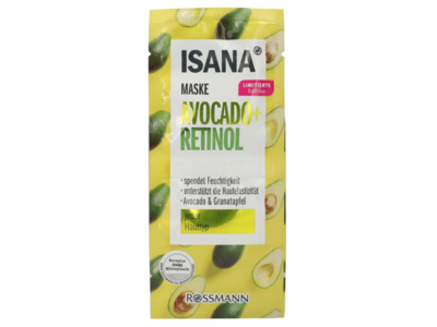Rossmann Isana Mask, Avocado, 16 mL
