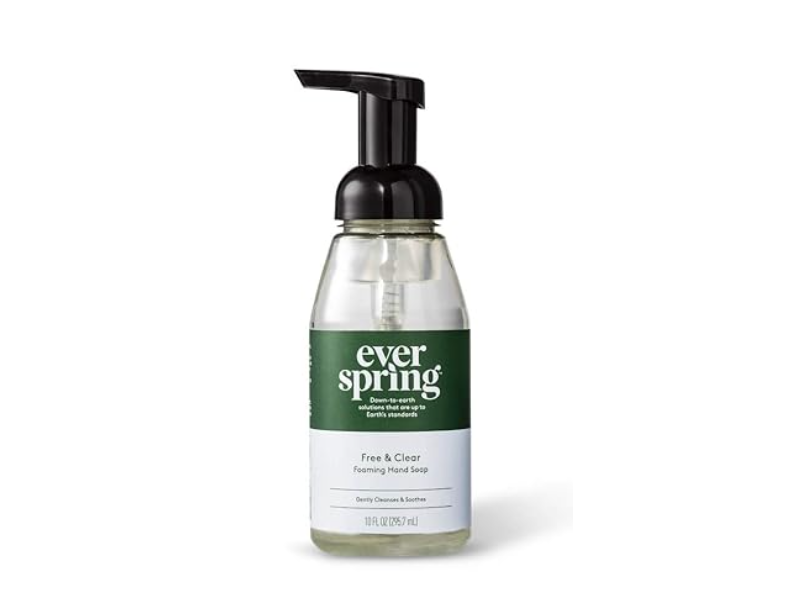 Ever Spring Foaming Hand Soap, Free & Clear, 10 fl oz/295.7 mL