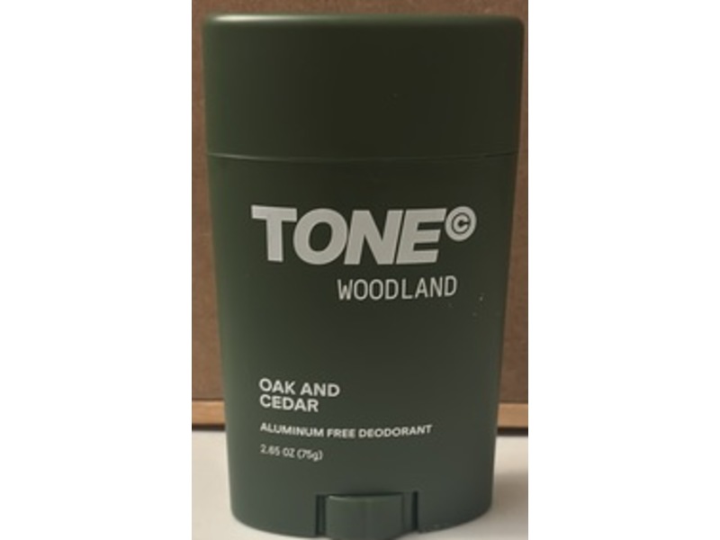 Tone Woodland Deodorant, Oak And Cedar, 2.85 oz/75 g