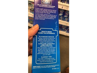 Clear Care Cleaning and Disinfecting Solution (12 fl. oz. 360ml