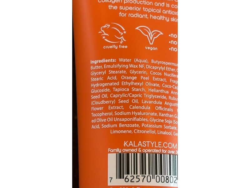 Nordic+Wellness Vitamin C Hand Cream, Arctic Cloudbery, 3 fl oz/ 88 mL