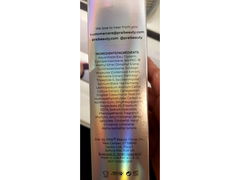 Prai Beauty Ageless Throat & Decolletage Serum, 4 fl oz/120 mL