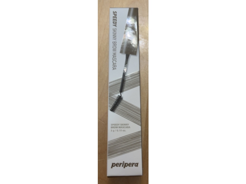Peripera Speedy Skinny Bown Mascara, 03 Natural Brown, 0.10 oz/3 g