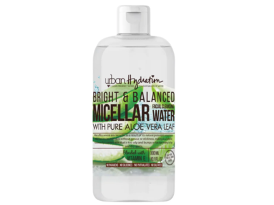 Urban Hydration Bright & Balance Micellar Facial Cleansing Water, Aloe Vera Leaf, 10.1 fl oz/300 mL