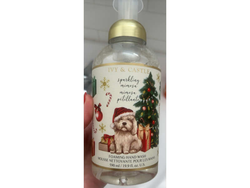 Ivy & Castle Foaming Hand Wash, Sparkling Mimosa, 19.9 fl oz/590 mL