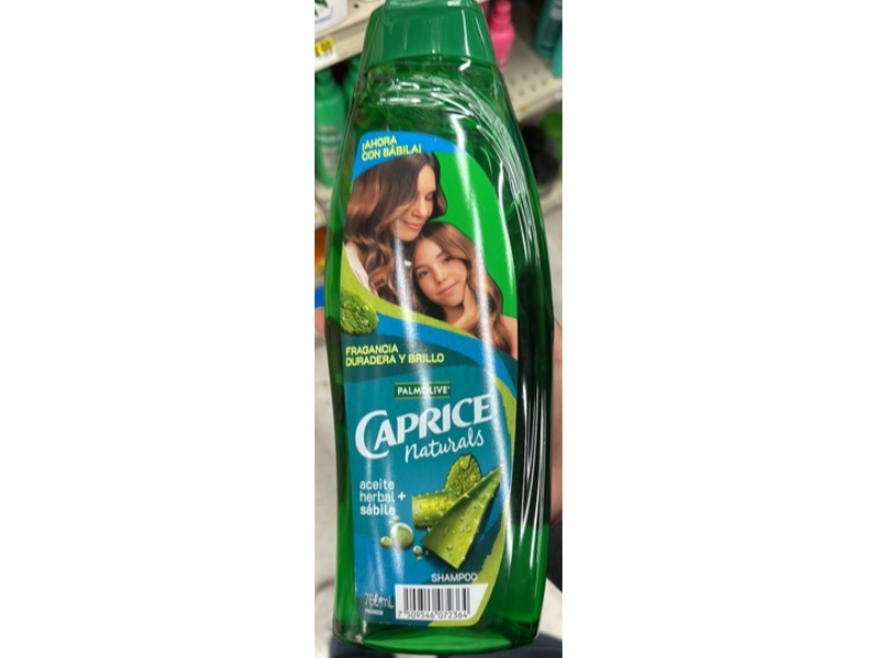 Palmolive Caprice Naturals Shampoo, Herbal Oil + Aloe Vera, 760 mL