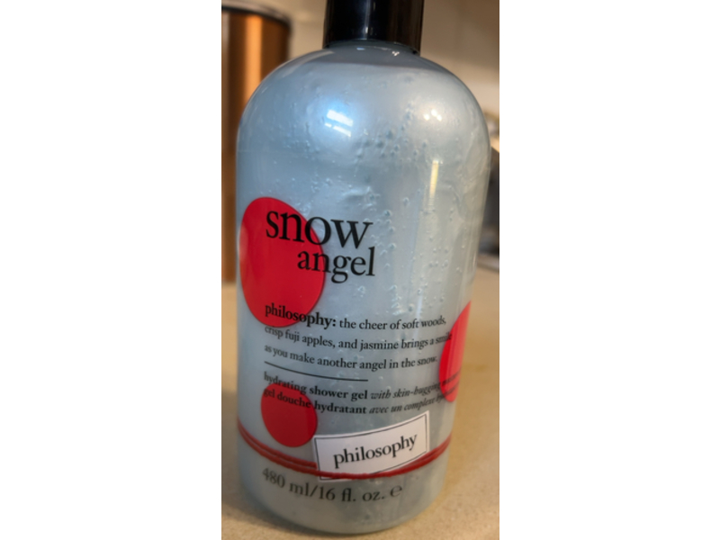 Philosophy Hydrating Shower Gel, Snow Angel, 16 fl oz/480 mL