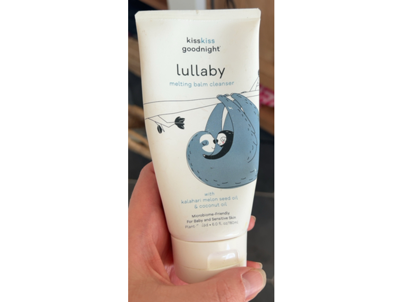 Kiss Kiss Goodnight Lullaby Melting Balm Cleanser, Kalahari Melon Seed Oil & Coconut Oil, 6.0 fl oz/180 mL
