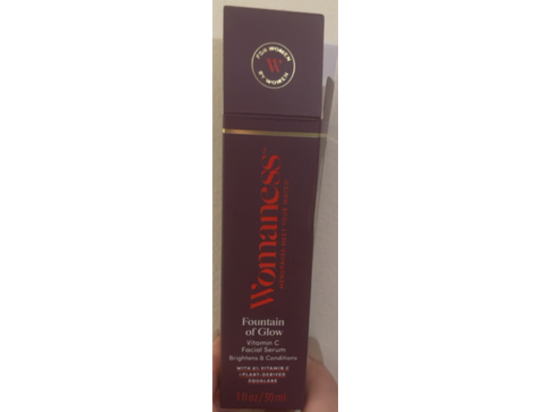 Womaness Fountain Of Glow Vitamin C Face Serum, 1 fl oz/30 mL