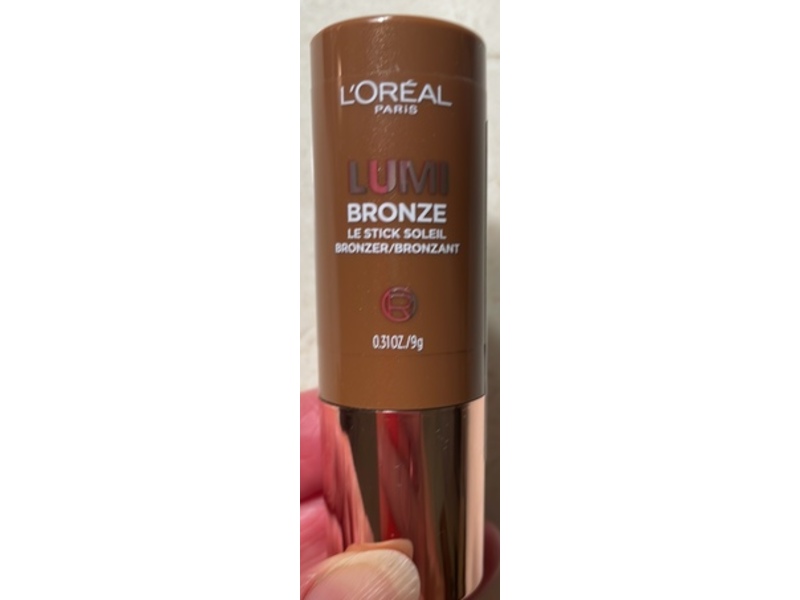 L'Oreal Paris Lumi Bronze Le Stick Soleil Bronzer Stick, 130 Sunset Doré, 0.31 oz/9 g
