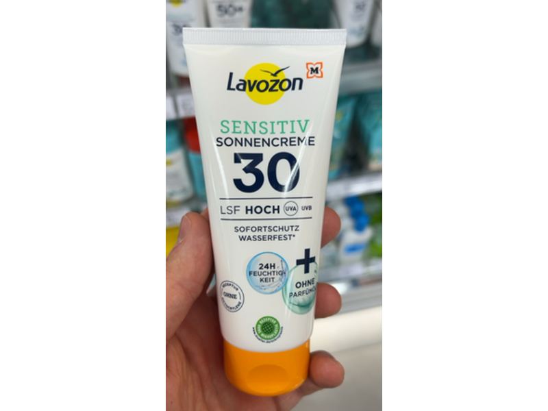 Muller Lavozon Sensitive Sunscreen, SPF 30, 100 mL
