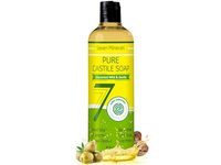 Seven Minerals Pure Castile Soap, Unscented Mild & Gentle, 8 fl oz - Image 2
