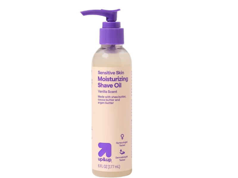 Up&up Moisturizing Shave Oil, Vanilla, 6 fl oz/177 mL