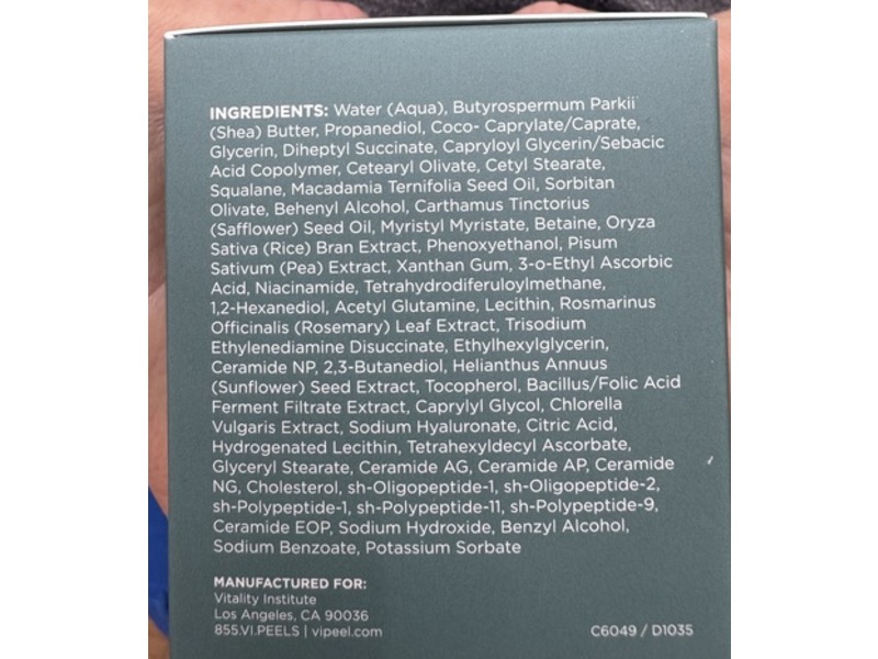 VI Derm Beauty Growth Factor Repair Cream, 1 fl oz/30 mL