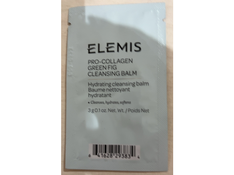 Elemis Pro - Collagen Green Fig Cleansing Balm, 0.1 oz/3 g