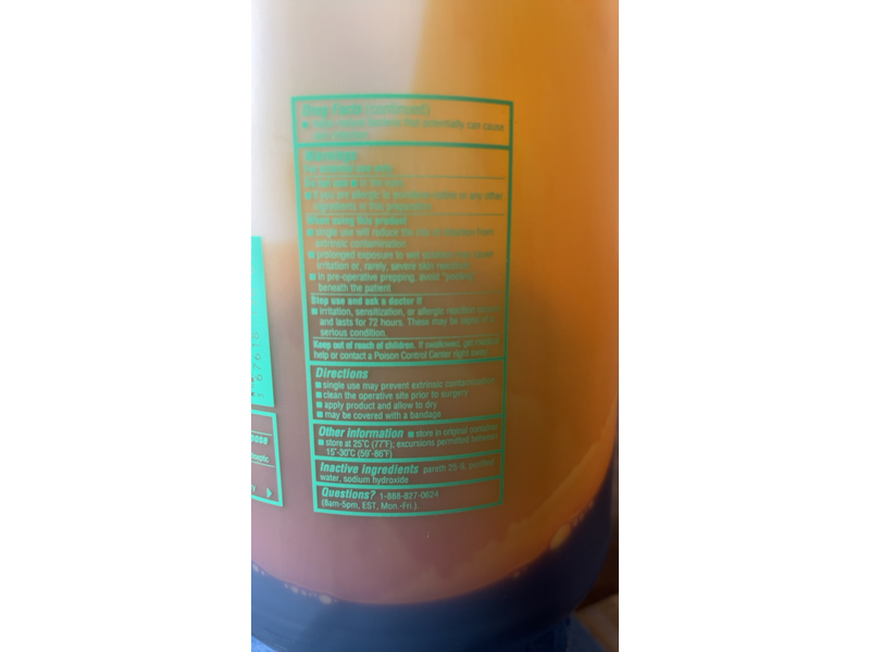 Betadine Solution Antiseptic Non-Sterile Solution, 10% Povidone-Iodine, 3.78 L