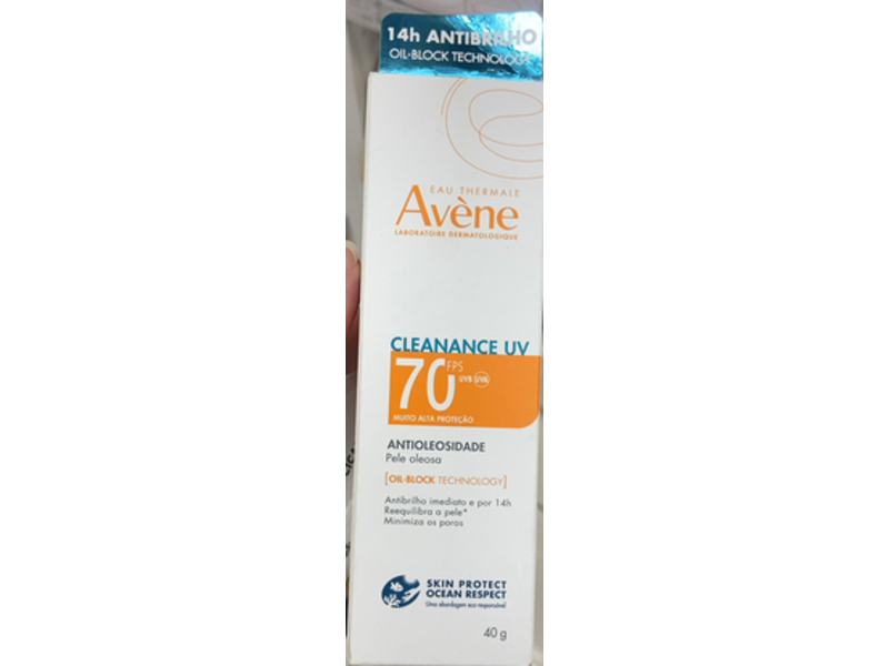 Avene Cleanance UV Facial Sunscreen, SPF 70, 40 g