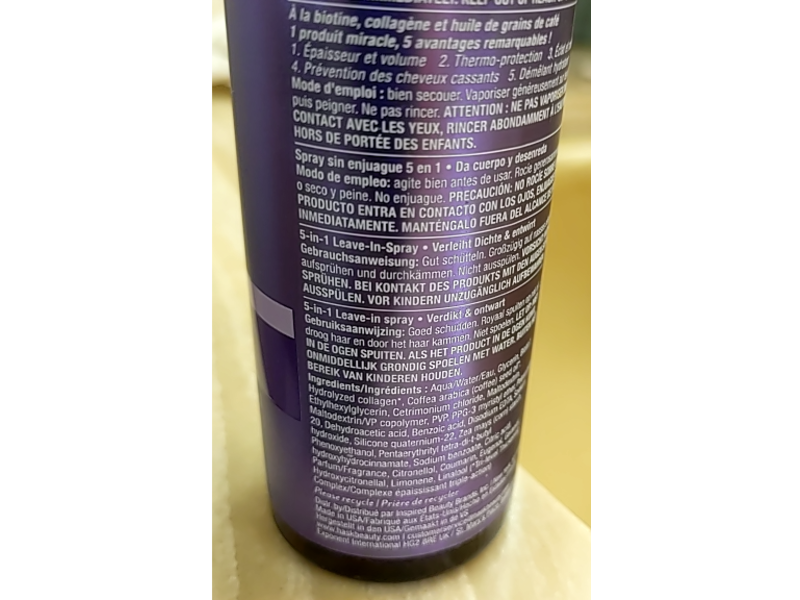 Hask Biotin Boost 5 - In - 1 Leave In Spray, 6 fl oz/175 mL