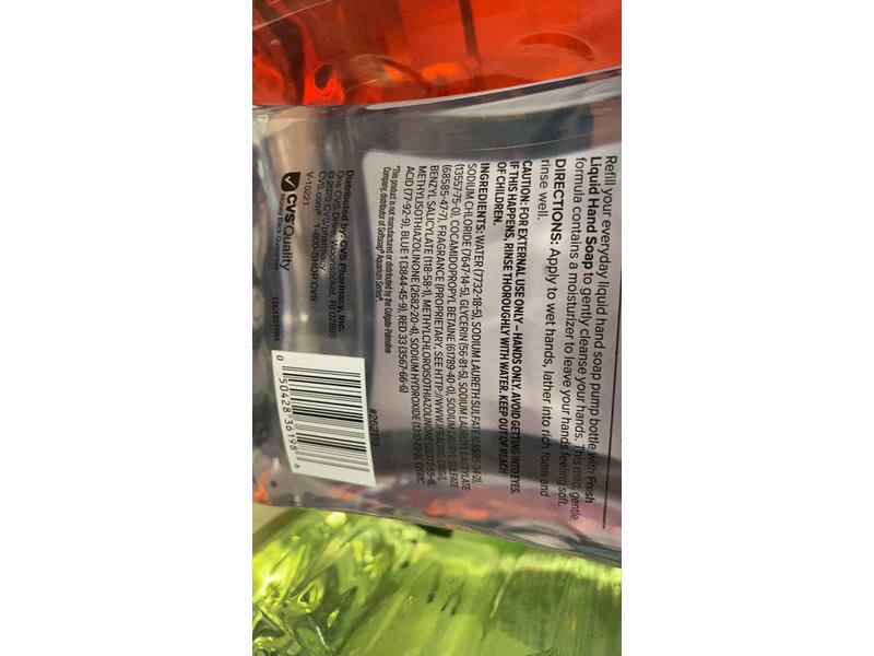 Beauty 360 Fresh Liquid Hand Soap, 56 fl oz/1.66 L