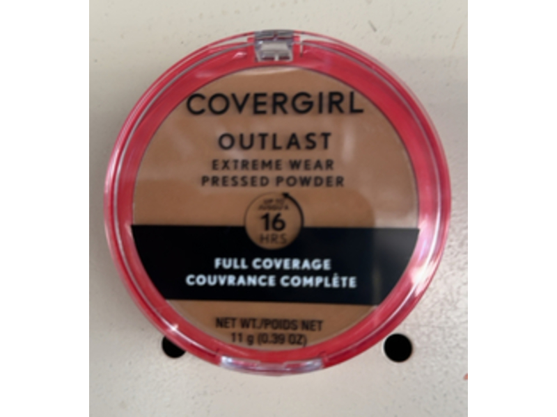 Covergirl Outlast Extreme Wear Pressed Powder, Natural Tan, 0.39 oz/11 g