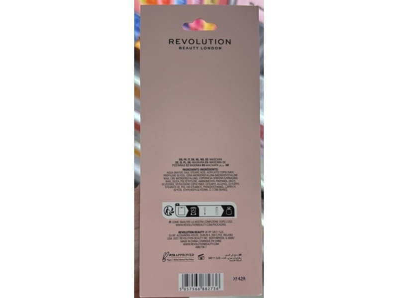 Revolution Beauty London Biglash Mascara, Black, 0.31 oz/9 g