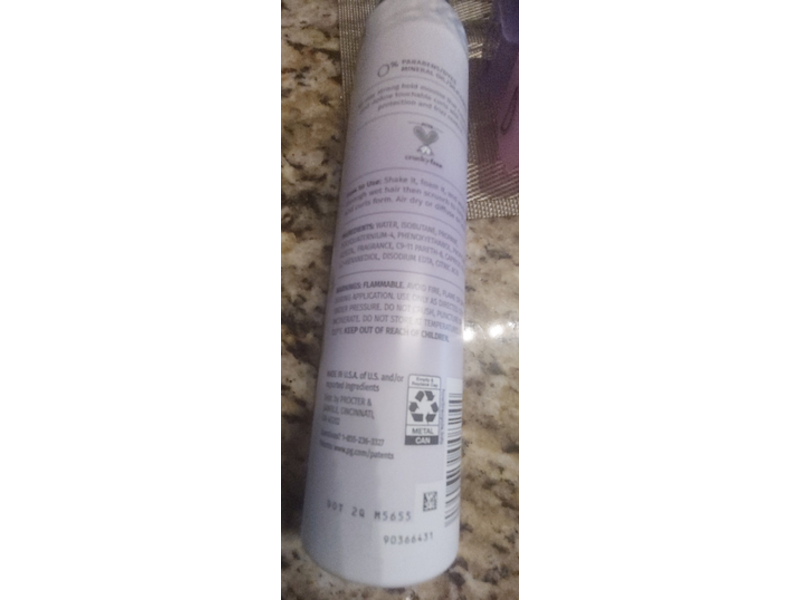 Herbal Essences Curl Boosting Mousse, 6.8 oz/192 g, Pack Of 3