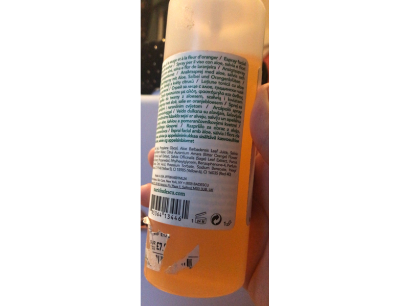 Mario Badescu Facial Spray, Aloe, Sage & Orange Blossom, 8 fl oz