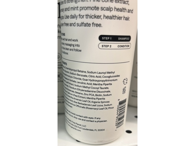 Phil's Strengthening + Thickening Shampoo, Mint + Pine Extract, 10.14 fl oz/300 mL