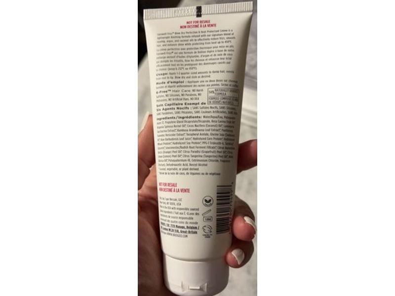 Briogeo Farewell Frizz Blow Dry Perfection & Heat Protectant Creme, 4 oz/118 mL