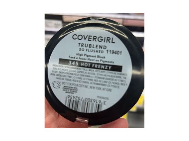 Covergirl Trueblend So Flushed High Pigment Blush, 345 Hot Frenzy, 0.33 oz/9.5 g