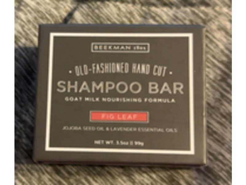 Beekman 1802 Shampoo Bar, Fig Leaf, 3.5 oz/99 g
