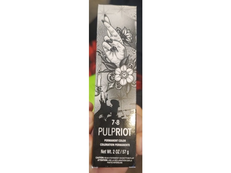 Pulp Riot Permanent Color, Brown 7-8, 2 oz/57 g