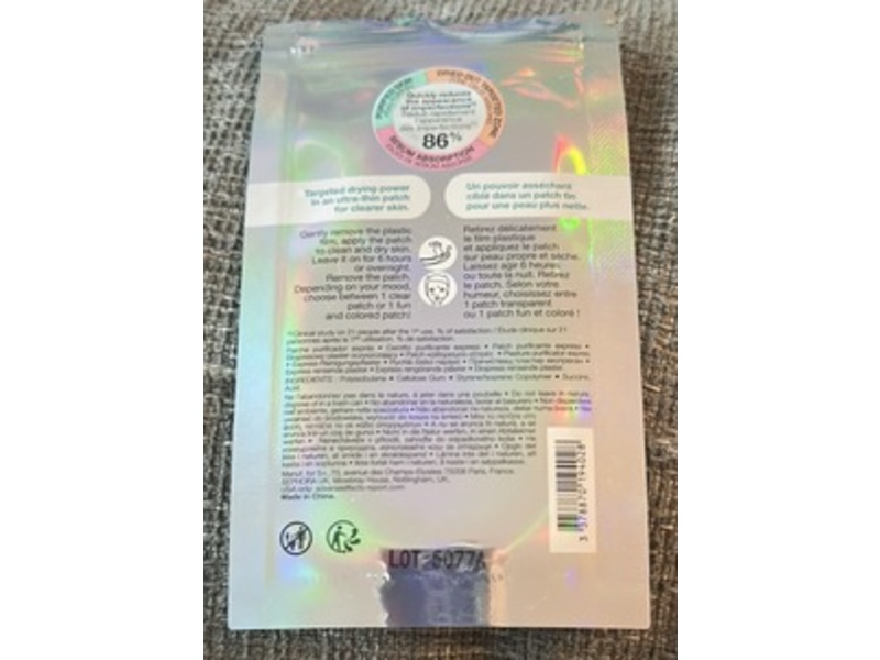 Sephora Quick Clear Hydrocolloid Patches, 12 Count