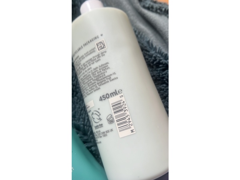 M&S Nourishing Shampoo, Sea Salt & Green Bergamot, 450 mL