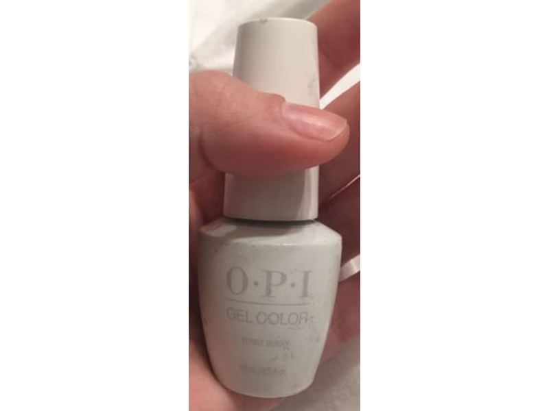 O.P.I Gel Color, Funny Bunny, 0.5 fl oz/15 mL