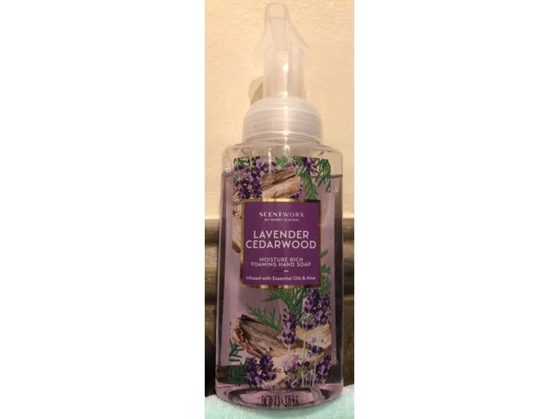 Scent Worx Moisture Rich Foaming Hand Soap, Lavender Cedarwood, 8.75 fl oz/259 mL