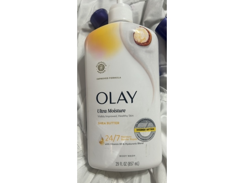 Olay Ultra Moisture Body Wash, Shea Butter, 29 fl oz/857 mL