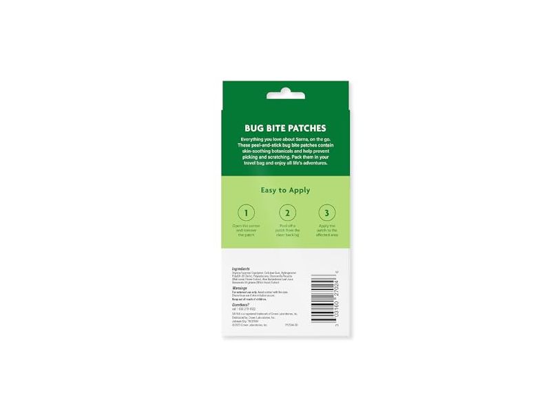Sarna Bug Bite Patches, 24 Count