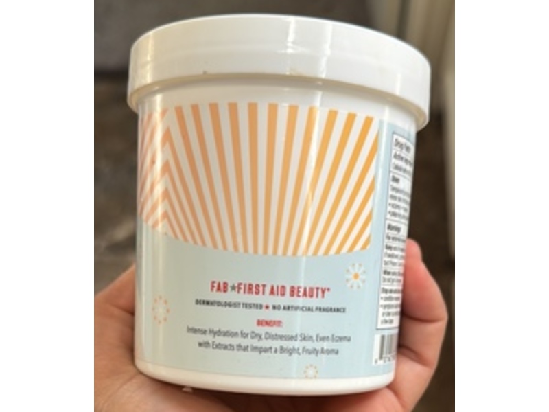 First Aid Beauty Ultra Repair Cream, Winter Citrus, 14 fl oz/396.8 g