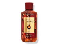Bath & Body Works Body Wash, Chocolate Amber, Pro-Vitamin B5 + Aloe, 10 fl oz/295 mL - thumbnail 1