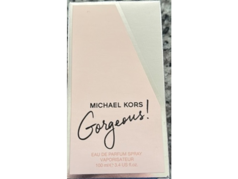 Michael Kors Eau De Parfum Spray, Gorgeous, 3.4 fl oz/100 mL