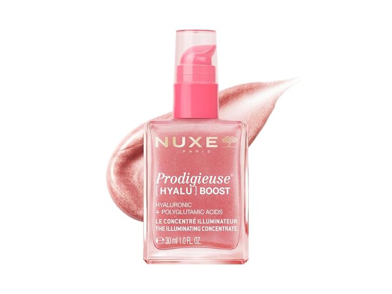Nuxe Prodigieuse Hyalu Boost Illuminating Concentrate, Hyaluronic & Polyglutamic Acid, 1 fl oz/30 mL