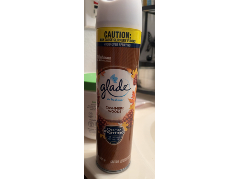 Sc Johnson Glade Air Freshener, Cashmere Woods, 8.3 oz/235 g